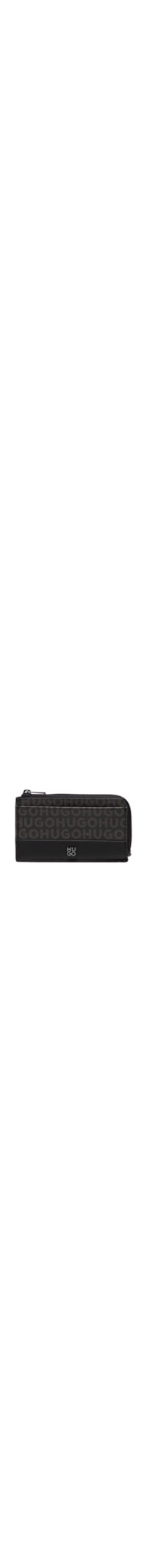 Carteira Masculina Leather Quantic_Zip_Ccase M 102 - Preto