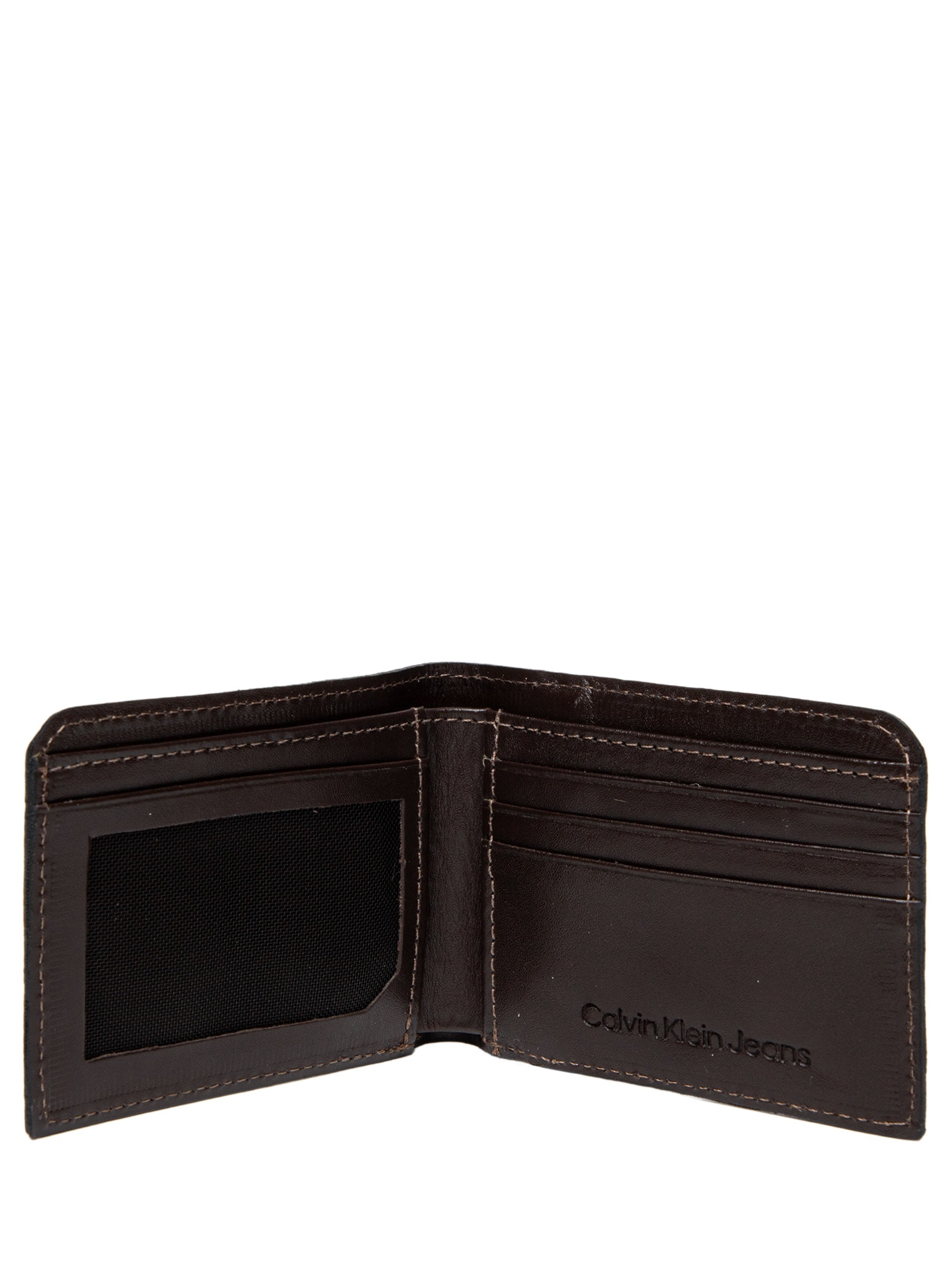 Carteira Masculina Queima Marrom Calvin Klein Jeans