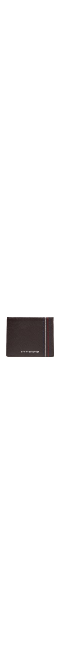 Carteira Masculina TH Central Mini Em Couro - Marrom