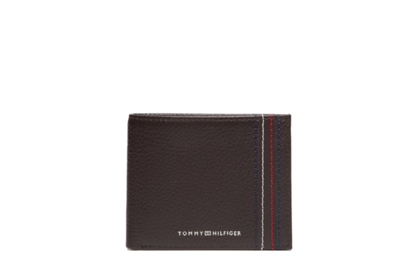 Carteira Masculina TH Central Mini Em Couro - Marrom