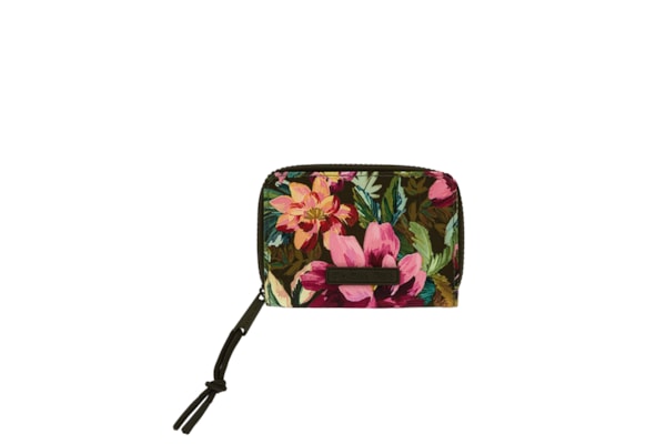 Carteira Ziriguidum Painted Flowers - Verde