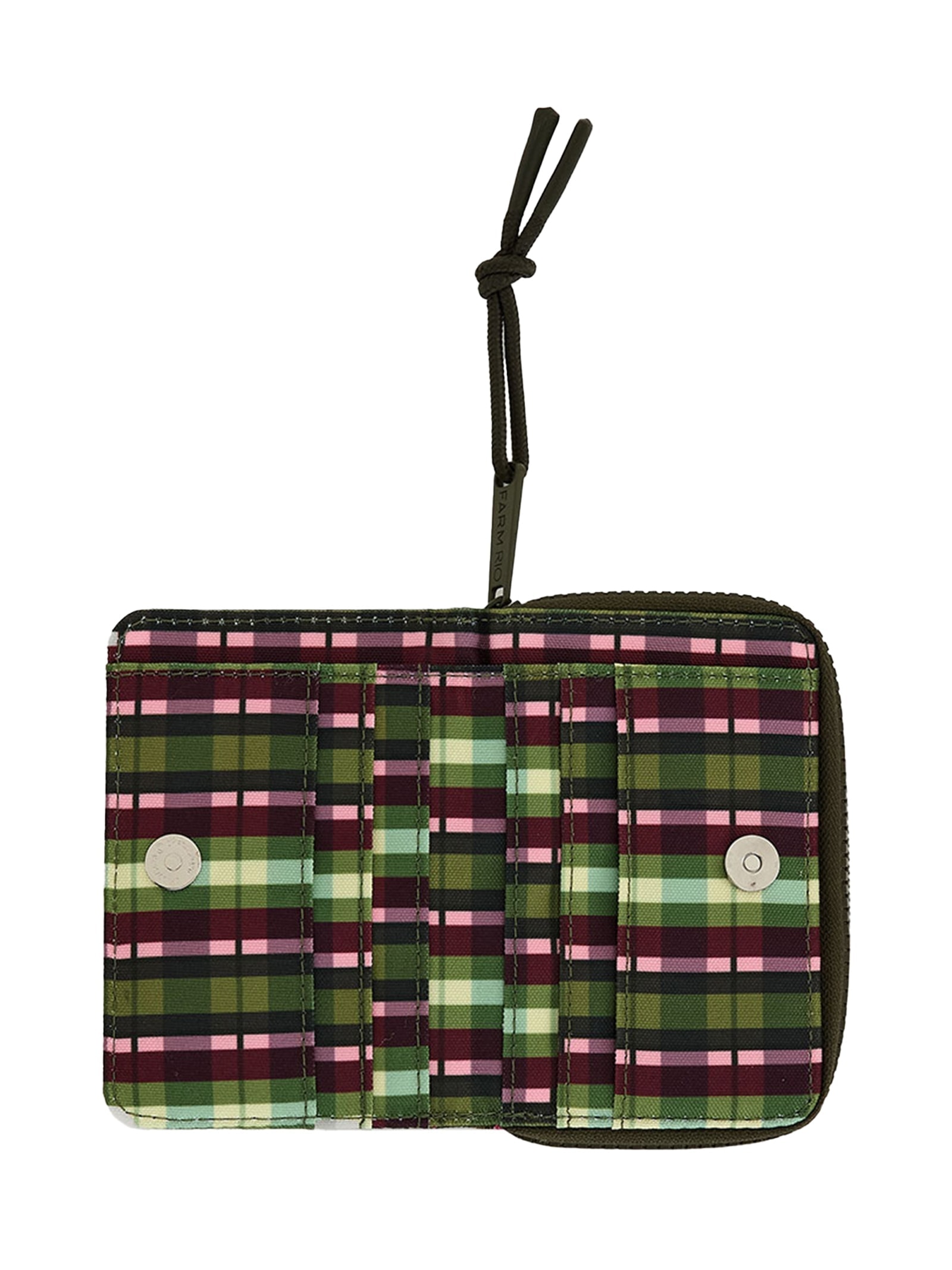 Carteira Ziriguidum Painted Flowers Verde Farm Etc