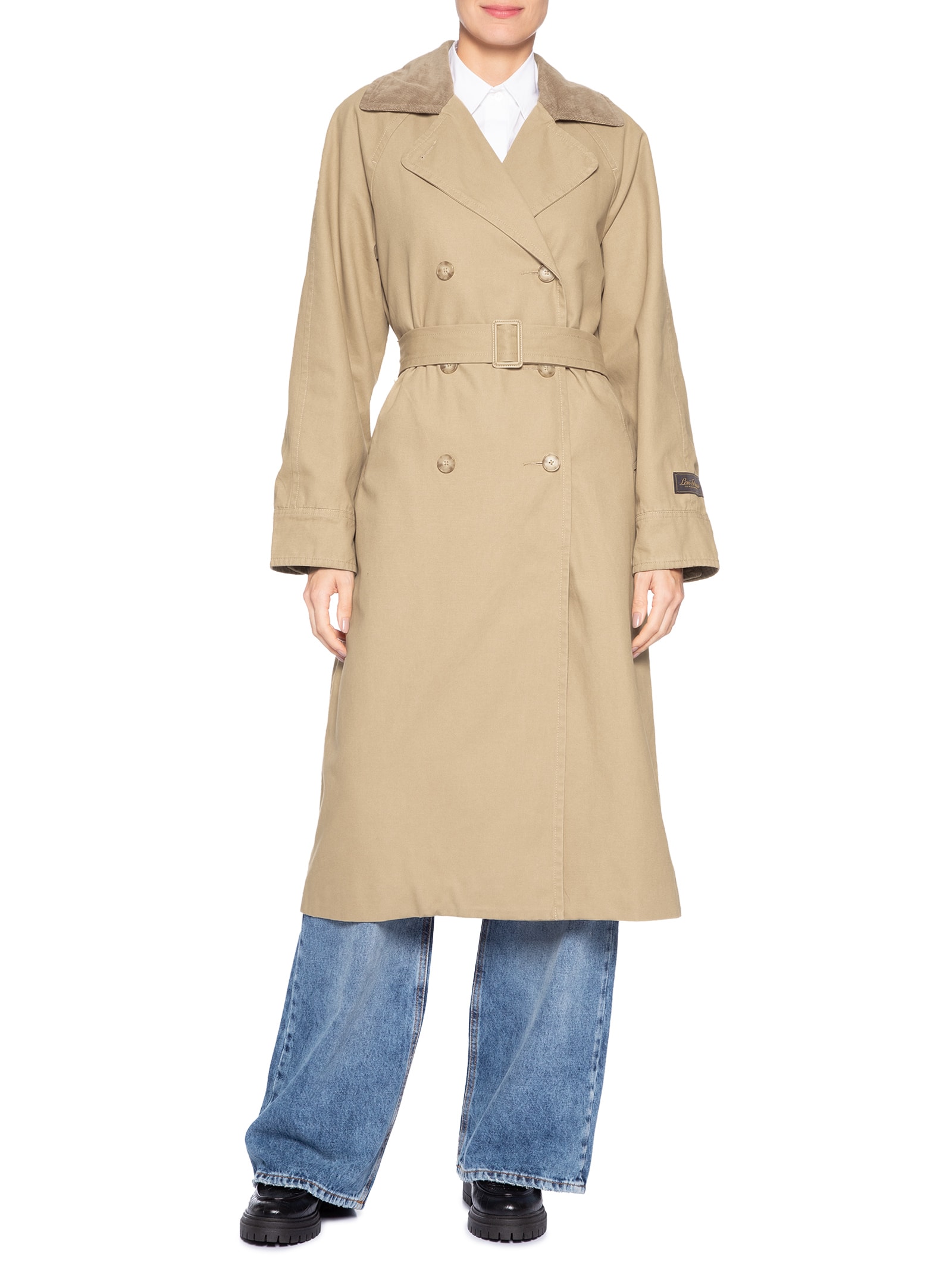 Casaco Bree Classic Long Bege Levi's