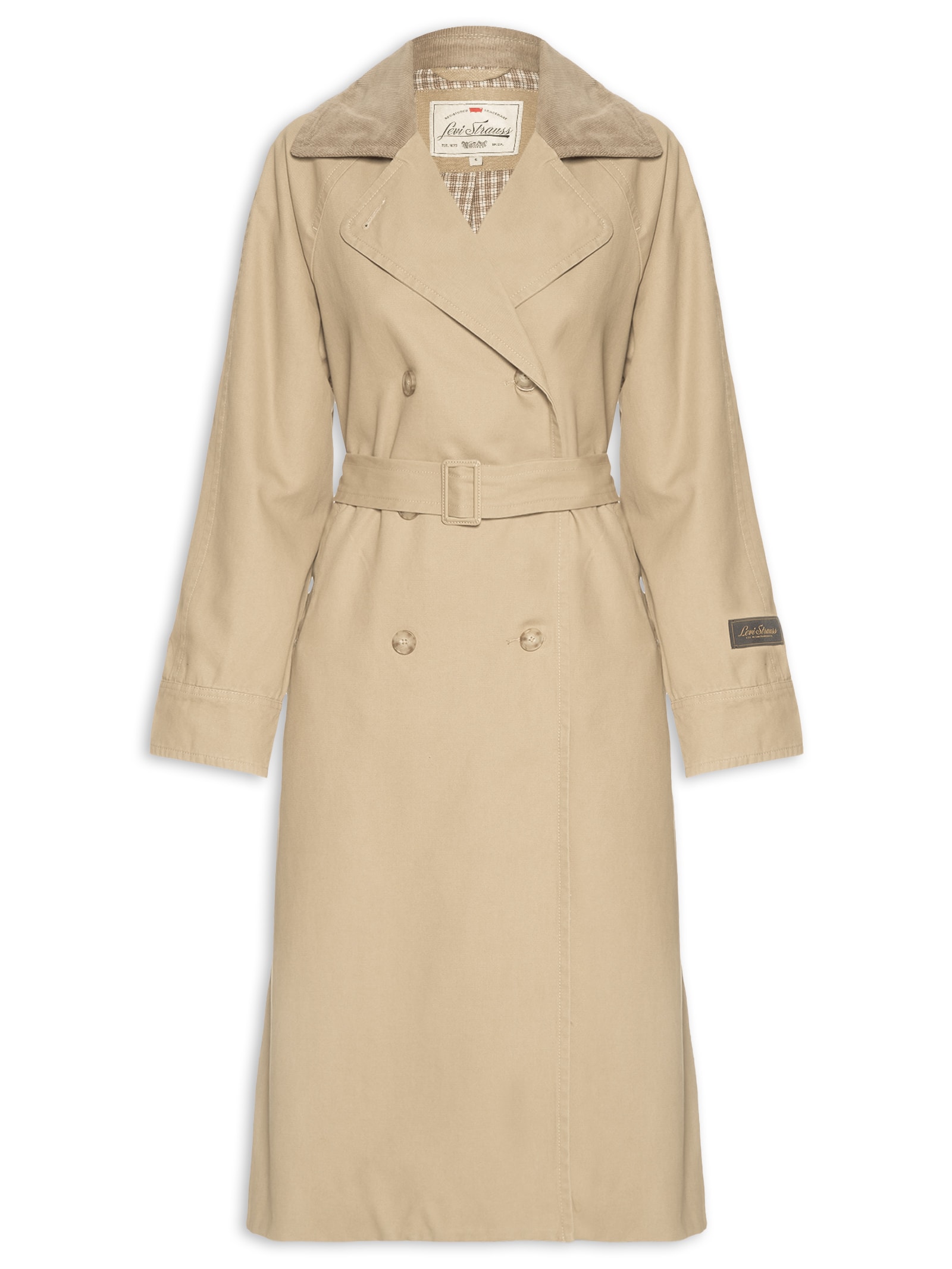 Casaco Bree Classic Long Bege Levi's