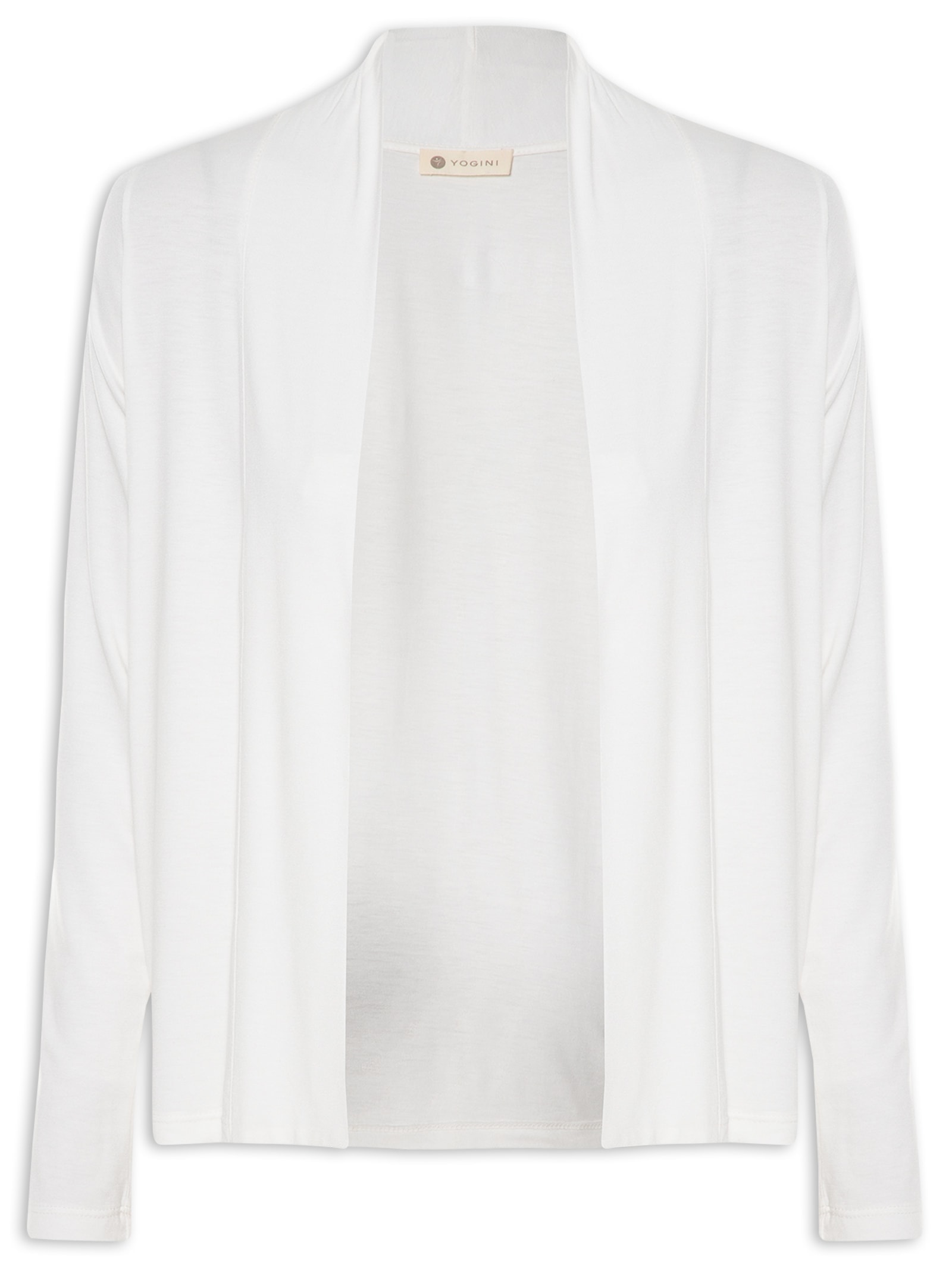 Casaco Cardigan Off White Beth Yogini