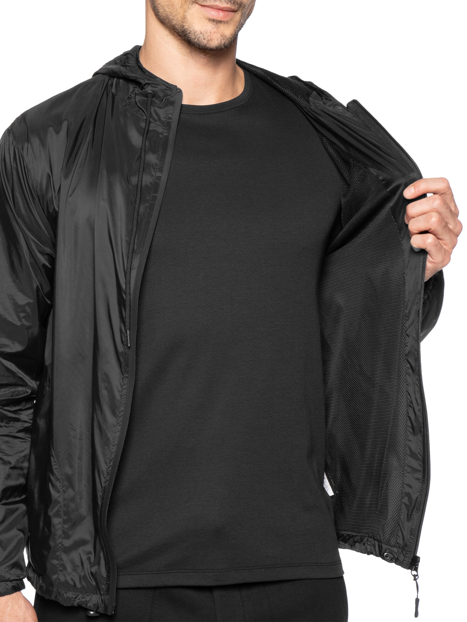 Casaco Corta Vento Masculino Colors New Preto Foxton