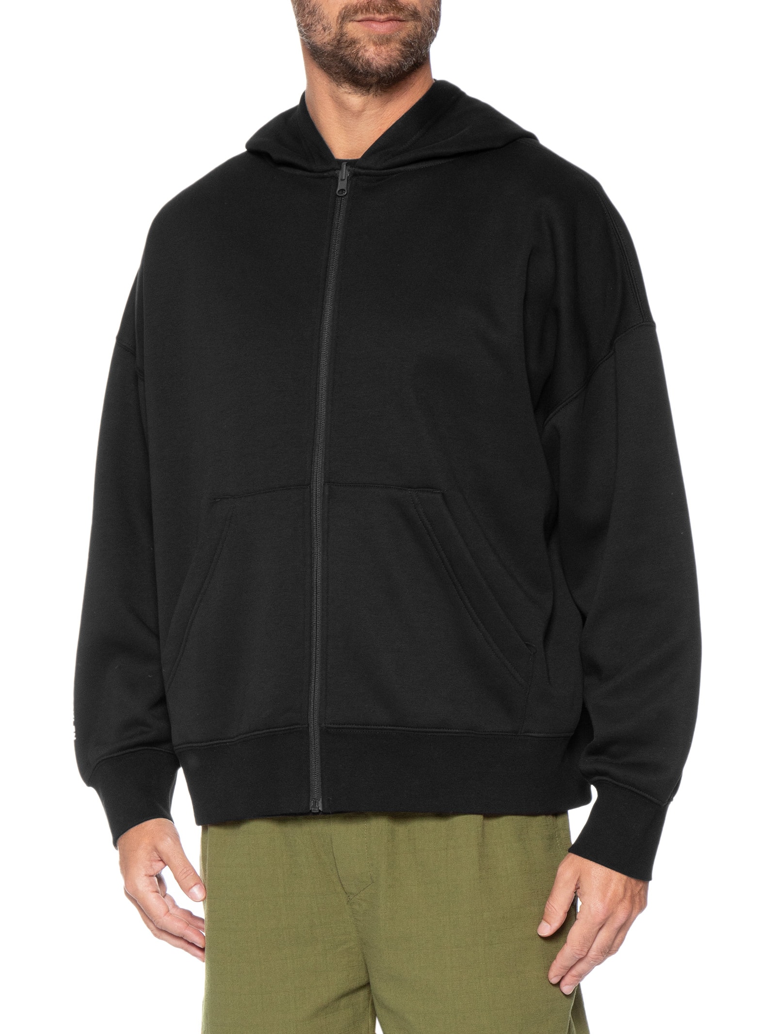 Casaco de Moletom Masculino com Capuz Double – Preto Osklen