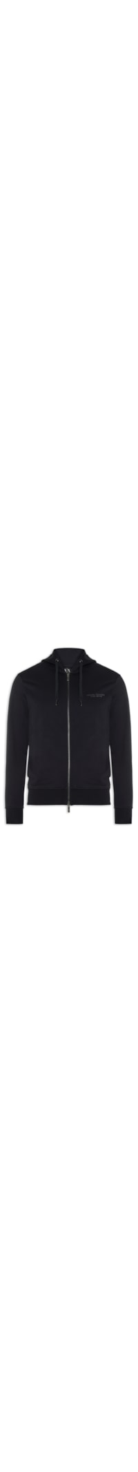 Casaco De Moletom Masculino Com Capuz Logo - Azul