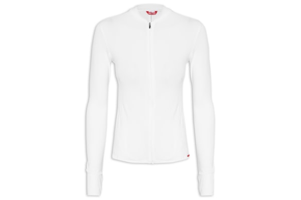 Casaco Feminina Liso - Branco