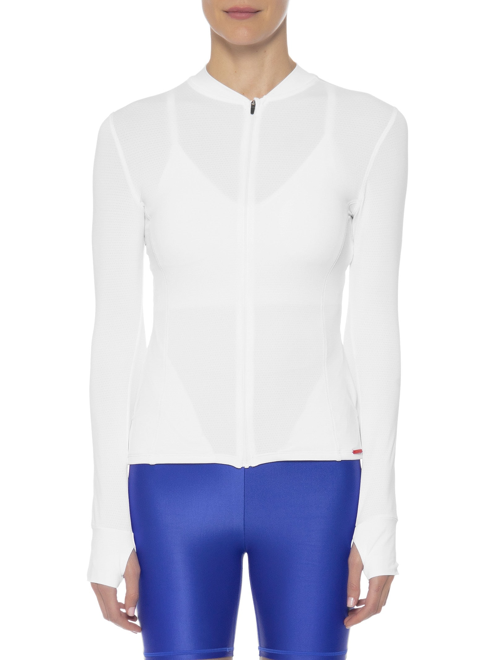 Casaco Feminina Liso Branco Body For Sure