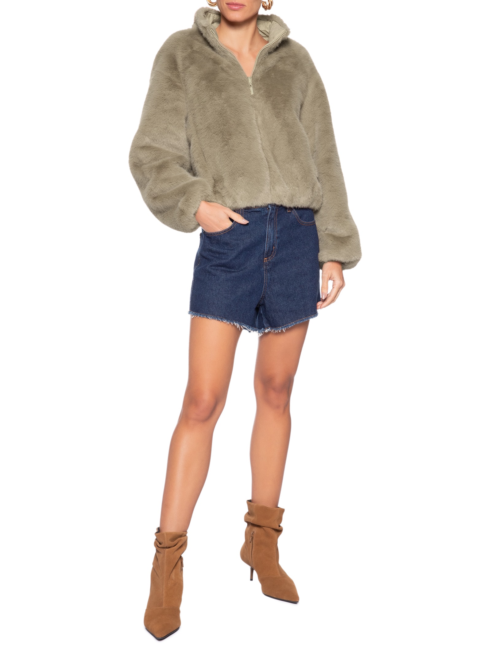 Casaco Feminino Alice – Marrom Le Lis