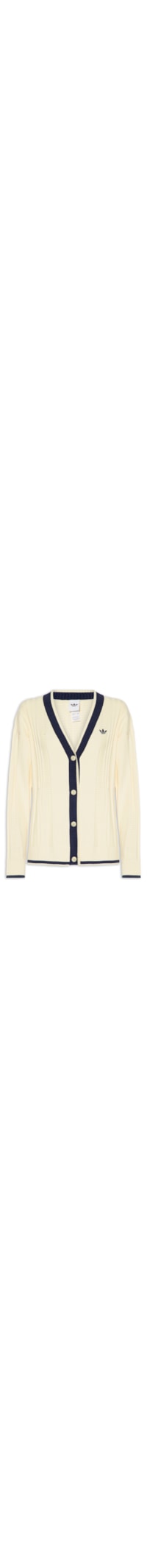 Casaco Feminino Cardigan Tricot - Amarelo