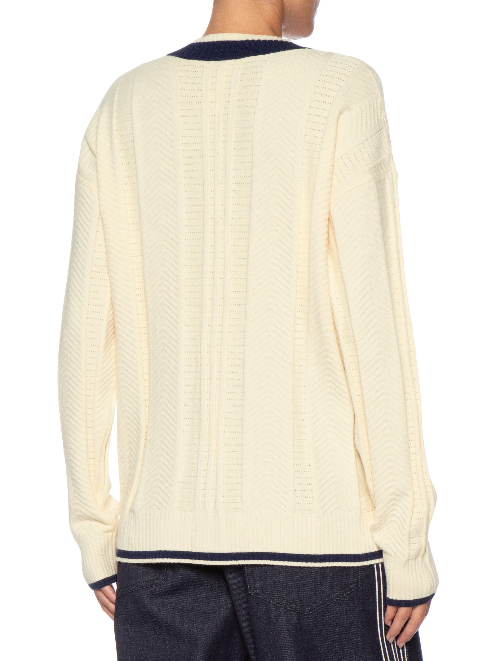 Casaco Feminino Cardigan Tricot Amarelo Adidas Originals