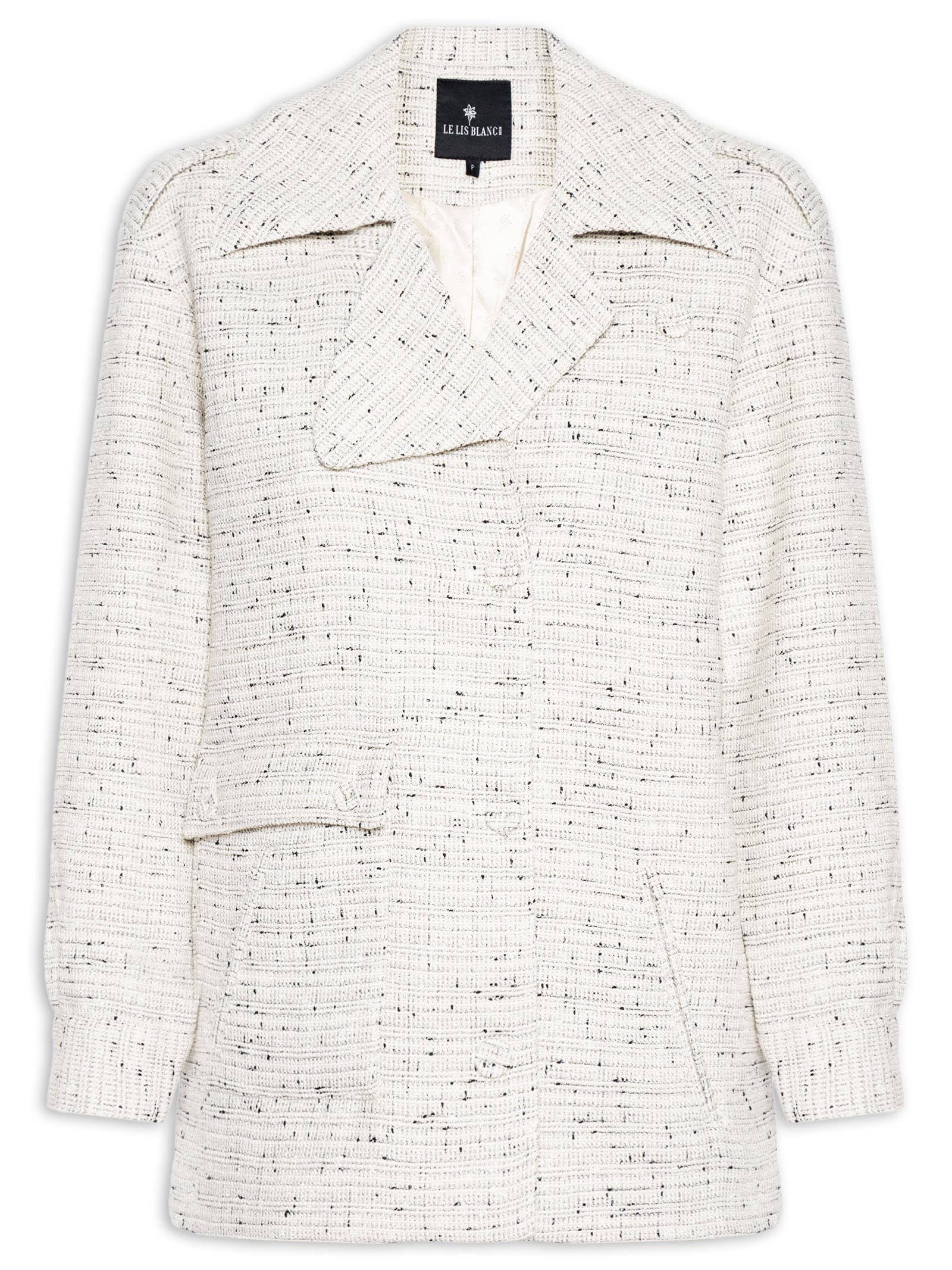Casaco Feminino Coat Francesca – Branco Le Lis