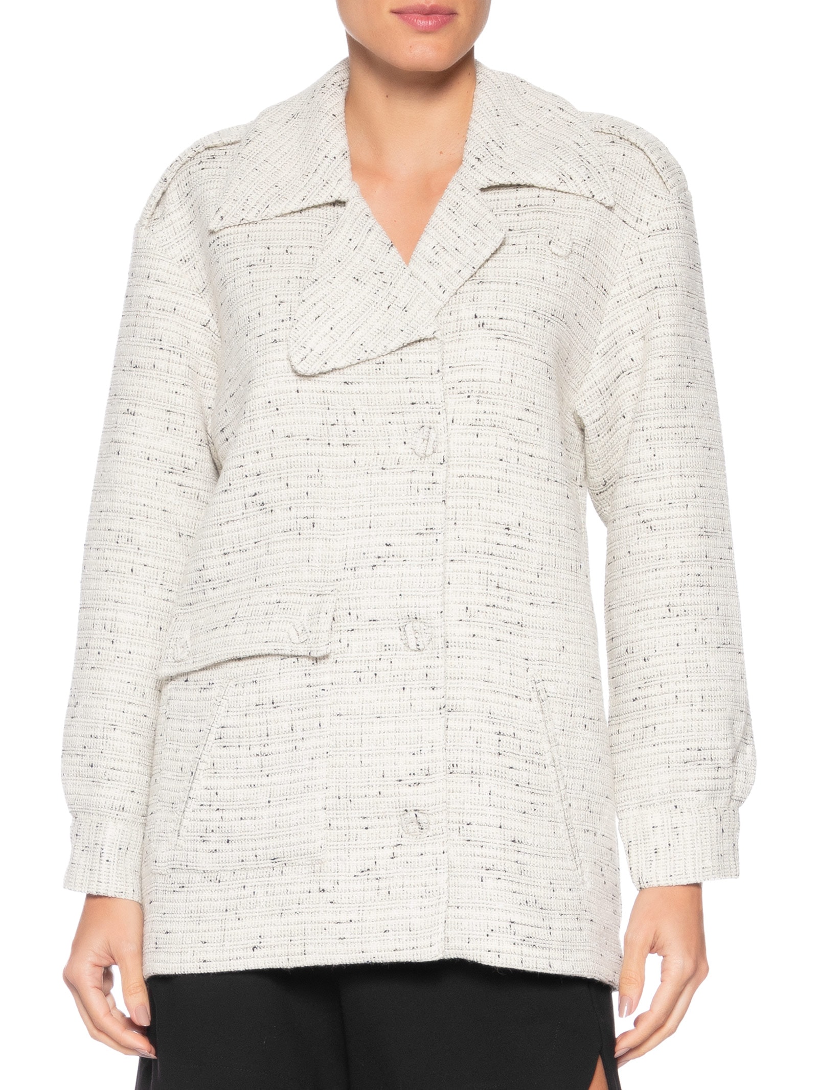 Casaco Feminino Coat Francesca – Branco Le Lis