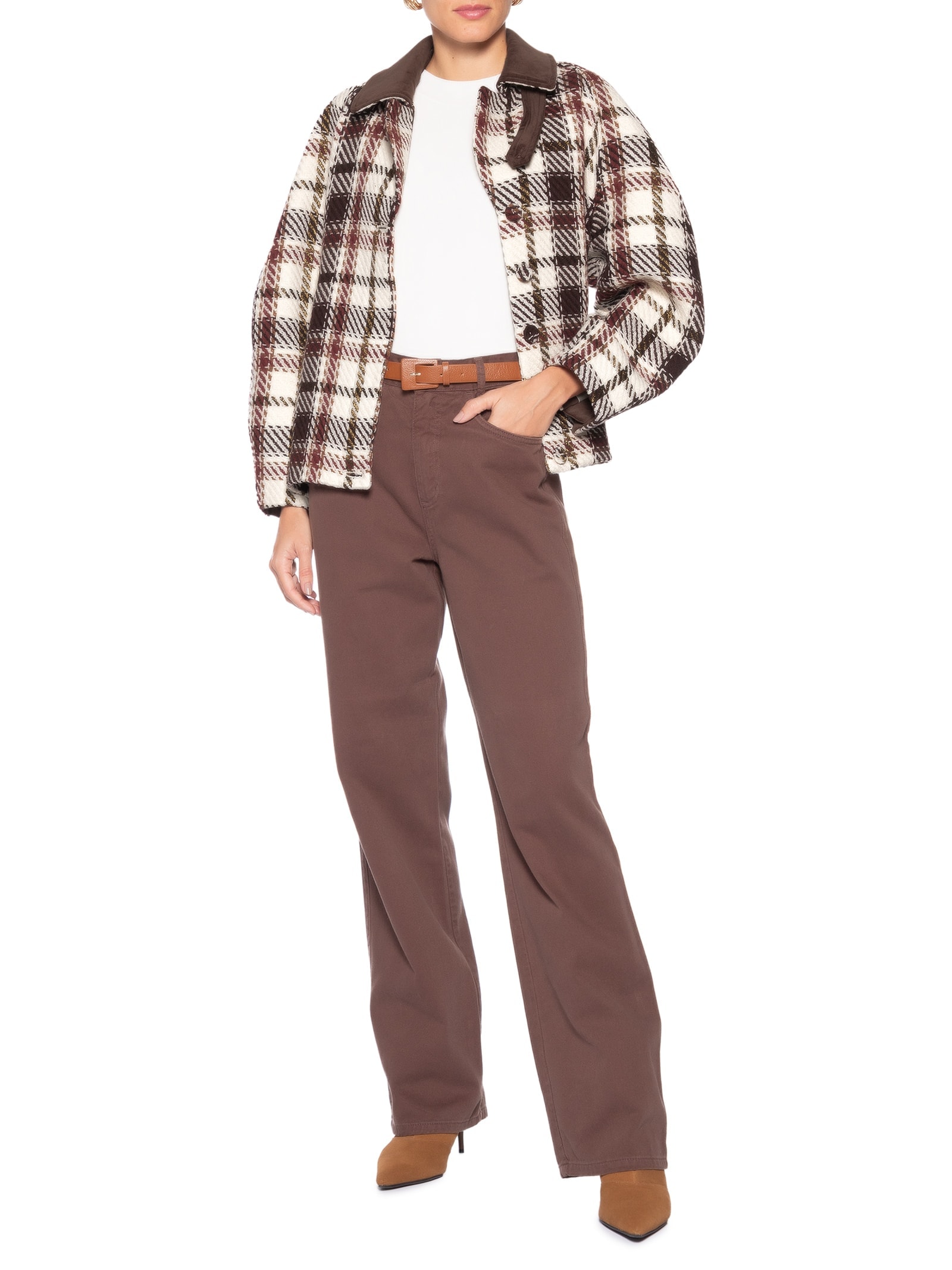 Casaco Feminino Cora – Marrom Le Lis