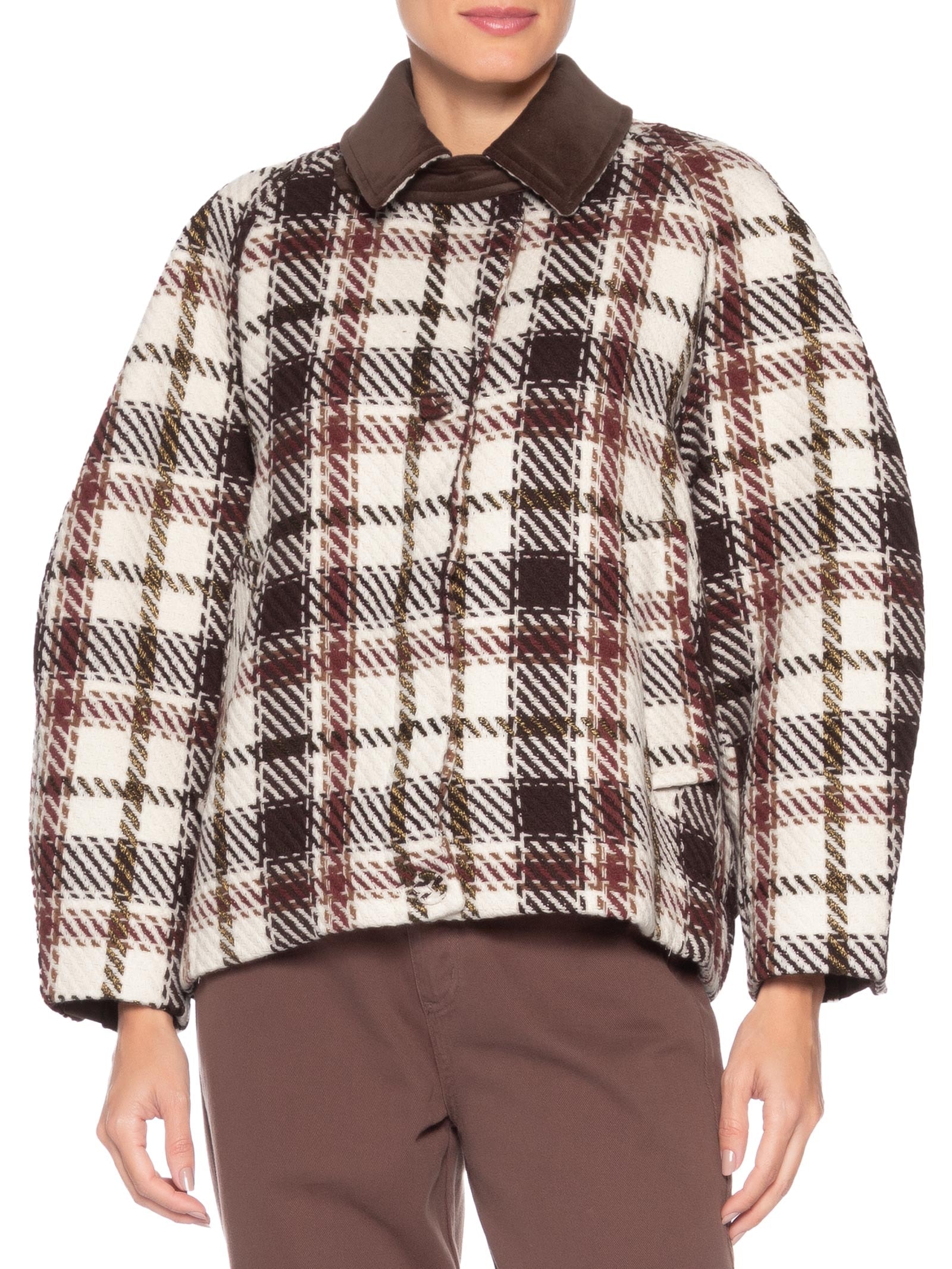 Casaco Feminino Cora – Marrom Le Lis