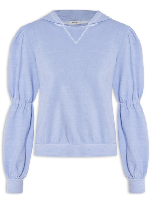 Casaco Feminino Detalhe Manga – Lilás