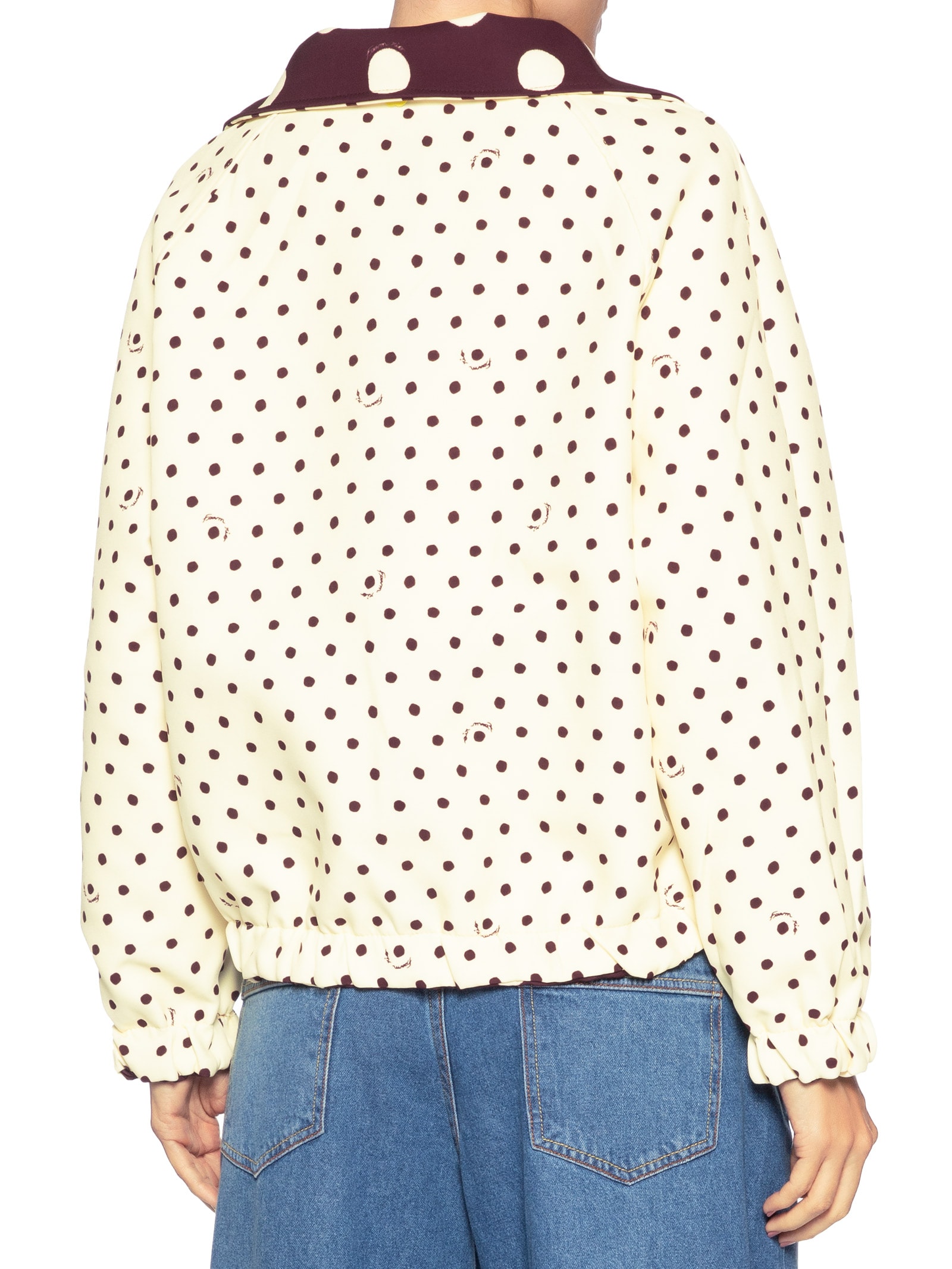 Casaco Feminino Double Petit Poa Marrom Farm