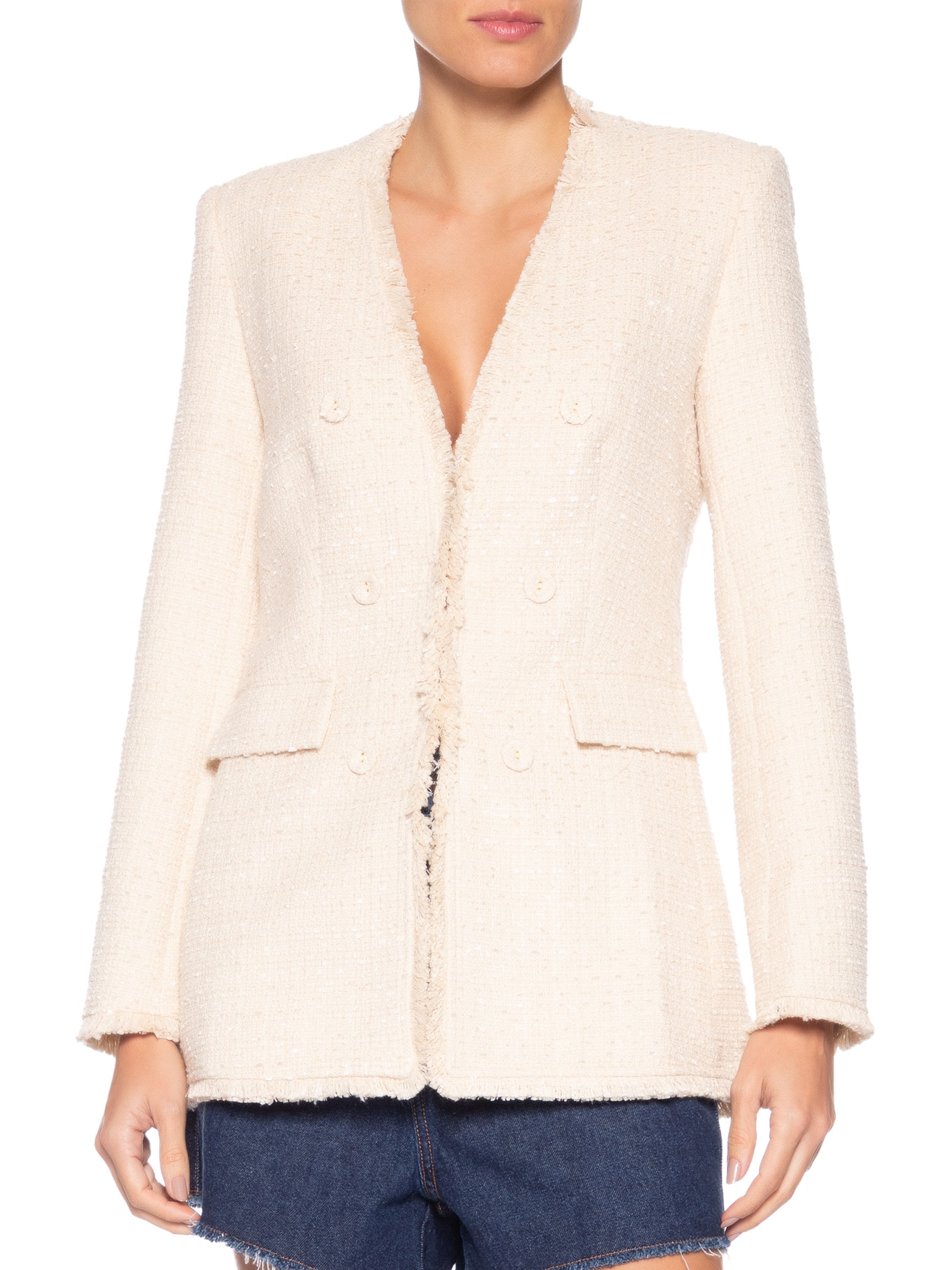 Casaco Feminino Emily Branco Le Lis