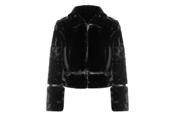 Casaco Feminino Fur - Preto