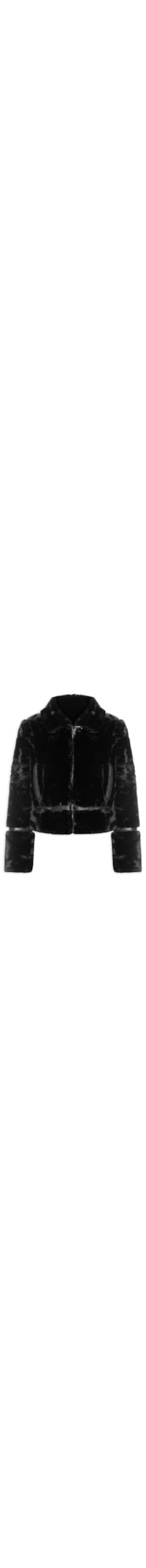 Casaco Feminino Fur - Preto
