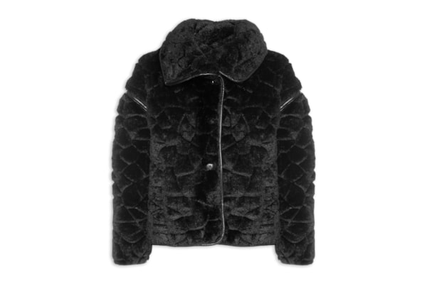 Casaco Feminino Fur - Preto