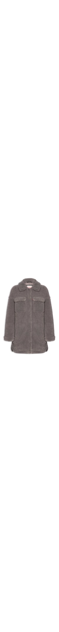Casaco Feminino GIII Sherpa Outerwear - Cinza