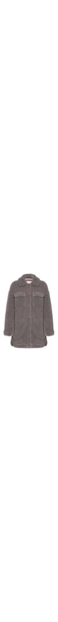 Casaco Feminino GIII Sherpa Outerwear - Cinza