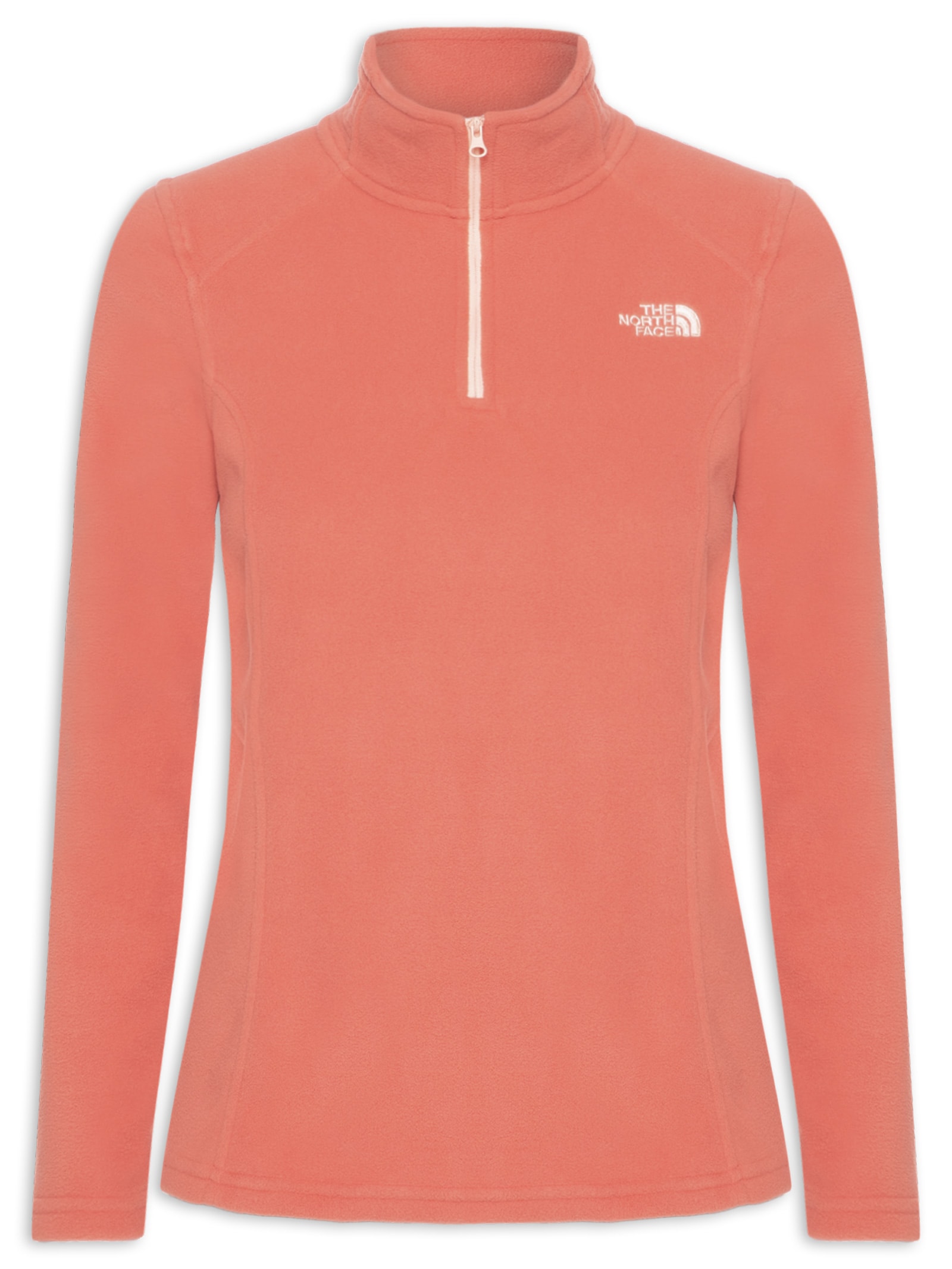 Casaco Feminino Glacier 1/4 Zip Laranja The North Face