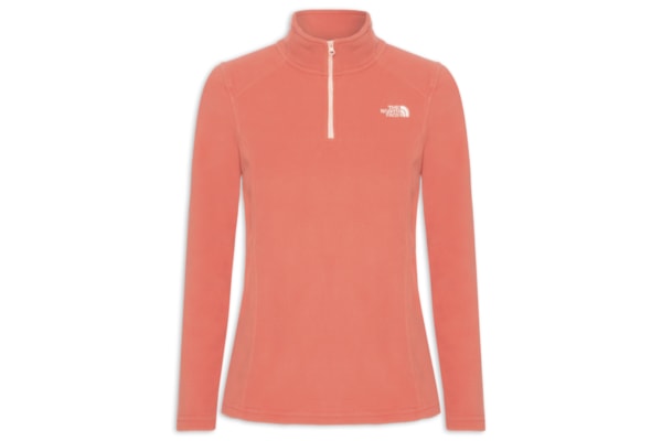 Casaco Feminino Glacier 1/4 Zip - Laranja