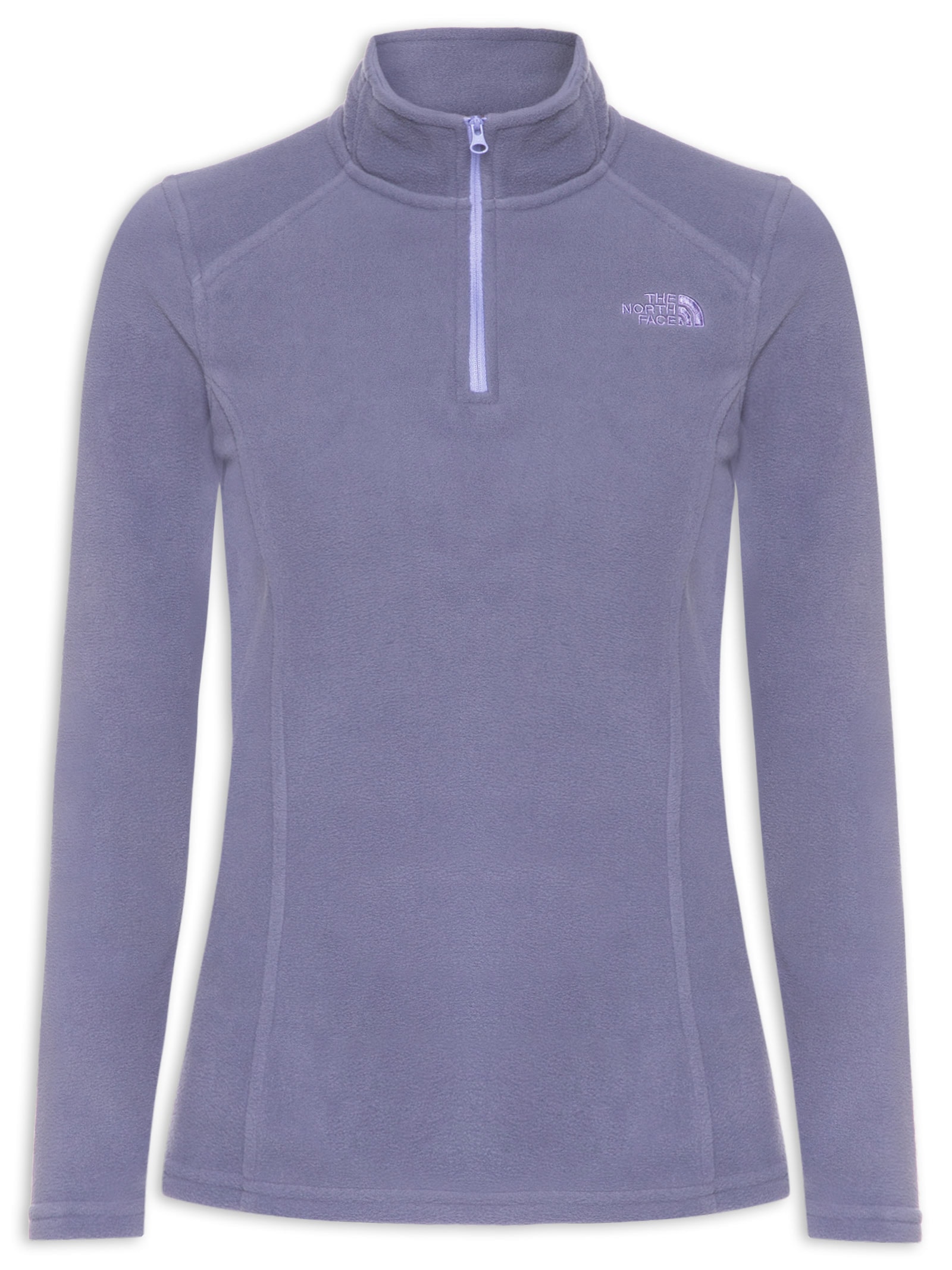 Casaco Feminino Glacier 1/4 Zip Roxo The North Face