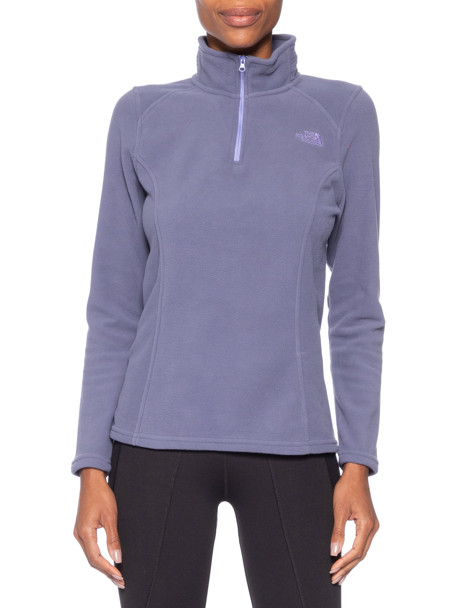Casaco Feminino Glacier 1/4 Zip Roxo The North Face