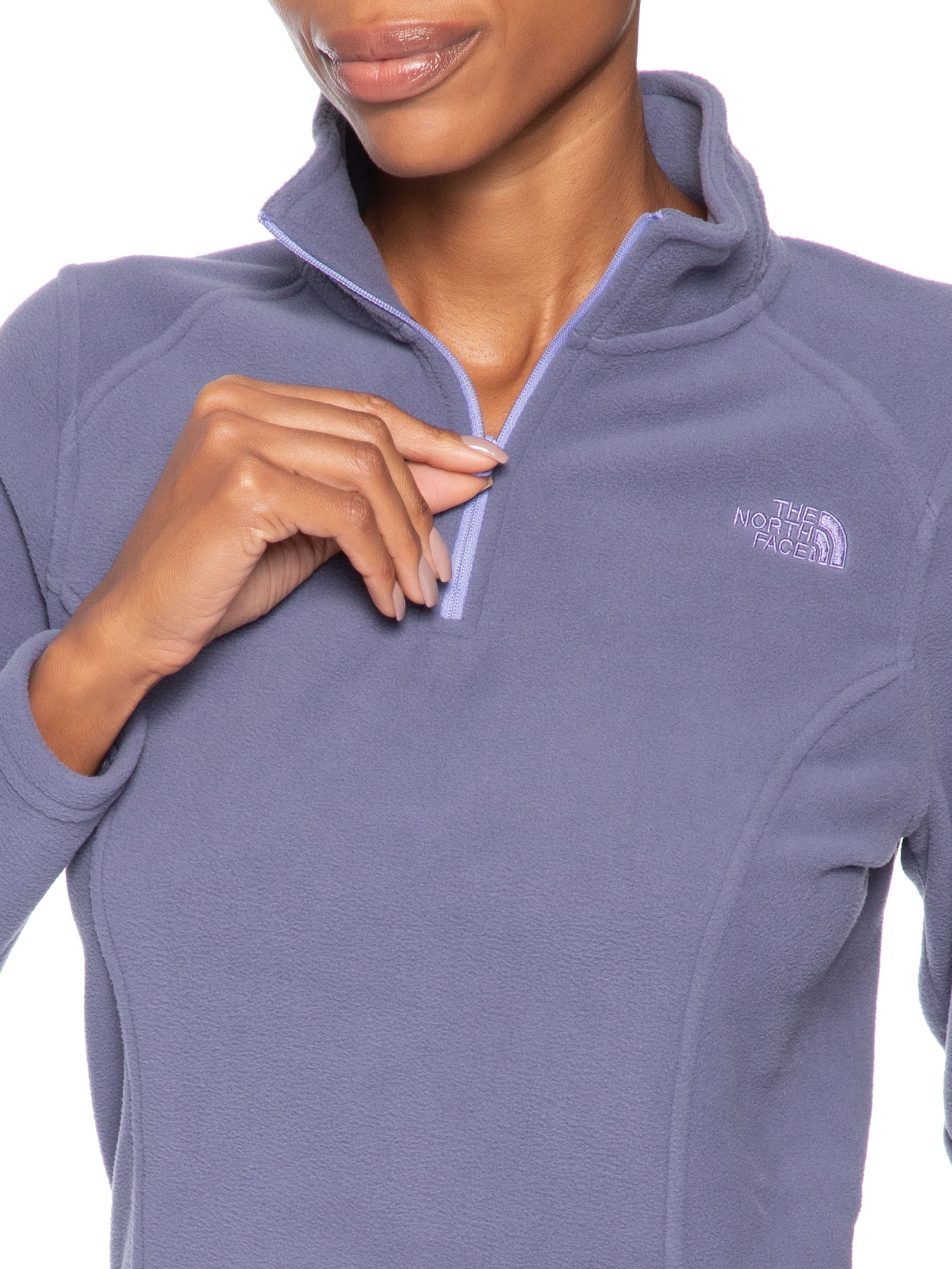 Casaco Feminino Glacier 1/4 Zip Roxo The North Face