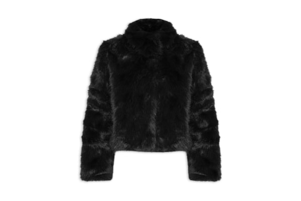 Casaco Feminino Gola Alta - Preto
