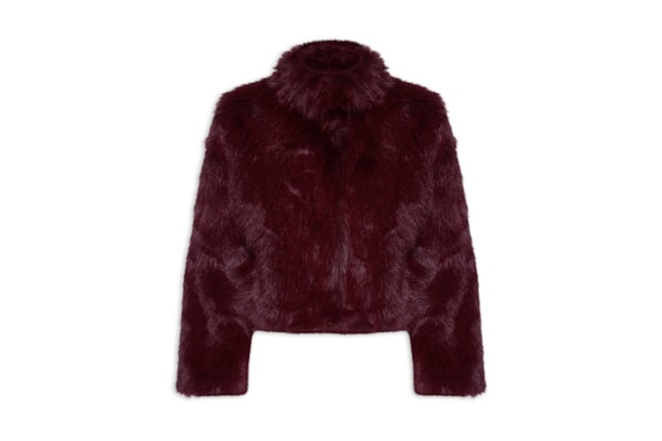 Casaco Feminino Gola Alta - Vermelho