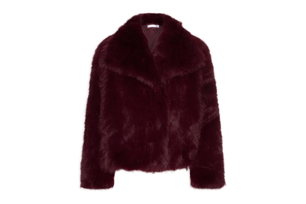 Casaco Feminino Gola Ampla - Vermelho