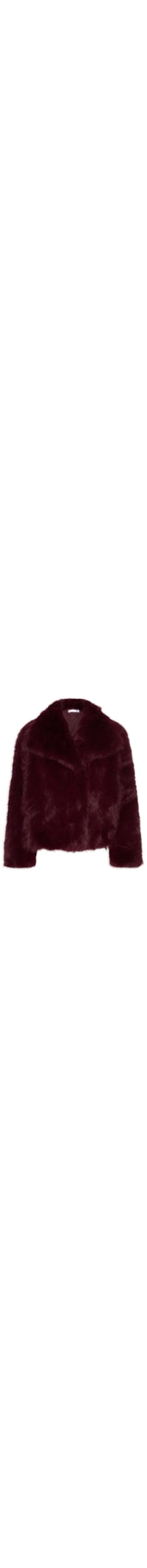 Casaco Feminino Gola Ampla - Vermelho