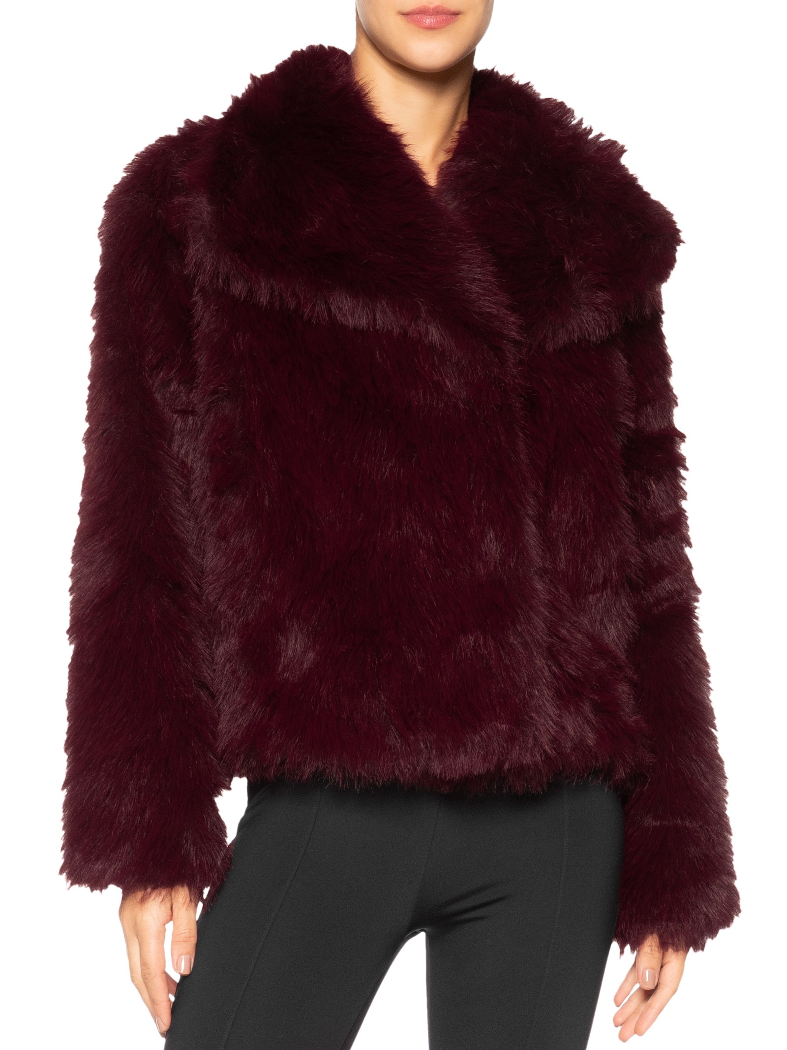 Casaco Feminino Gola Ampla Vermelho '2Essential