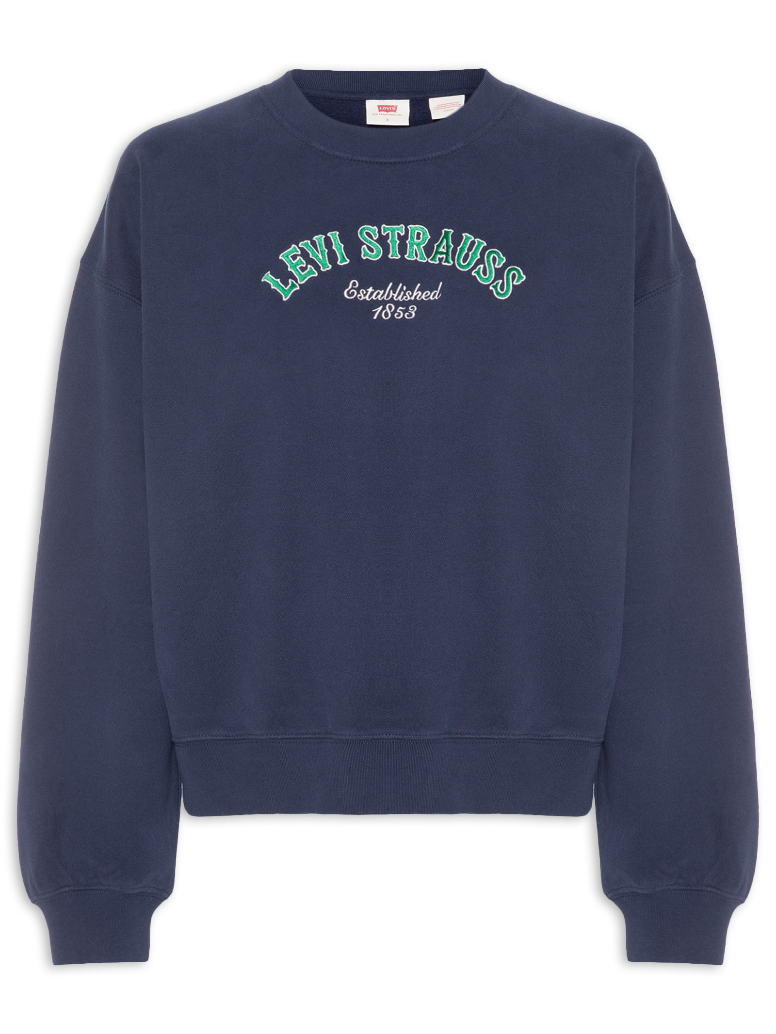 Casaco Feminino GR Boxy Crewneck Azul Levi's