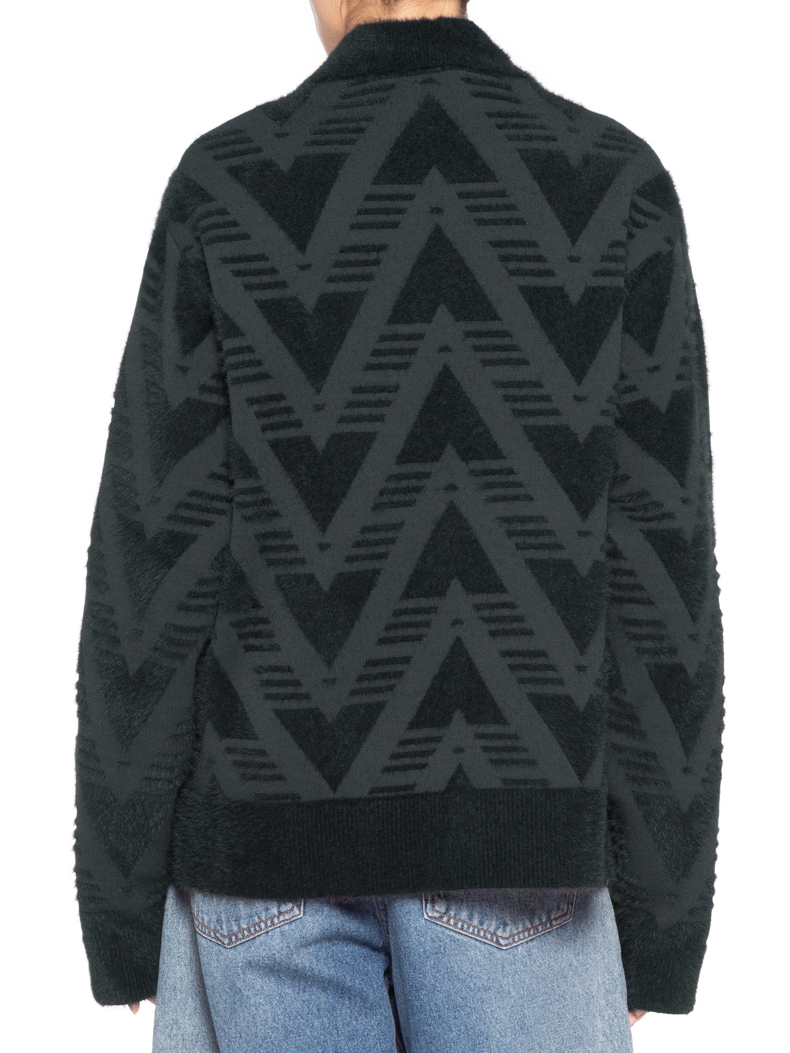 Casaco Feminino Knit Half Zipped- Preto Adidas Originals