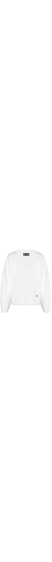 Casaco Feminino Knit Sweater - Branco