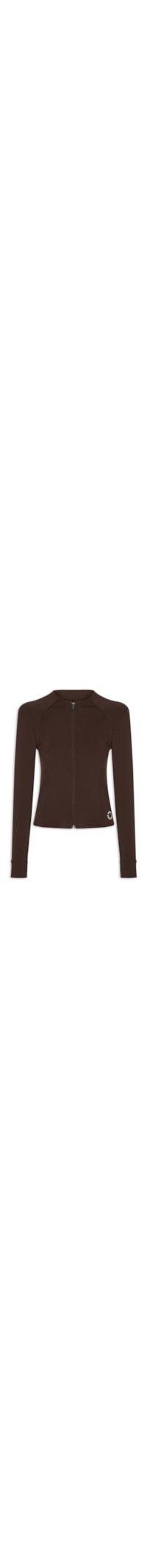 Casaco Feminino Liso Active Soul - Marrom