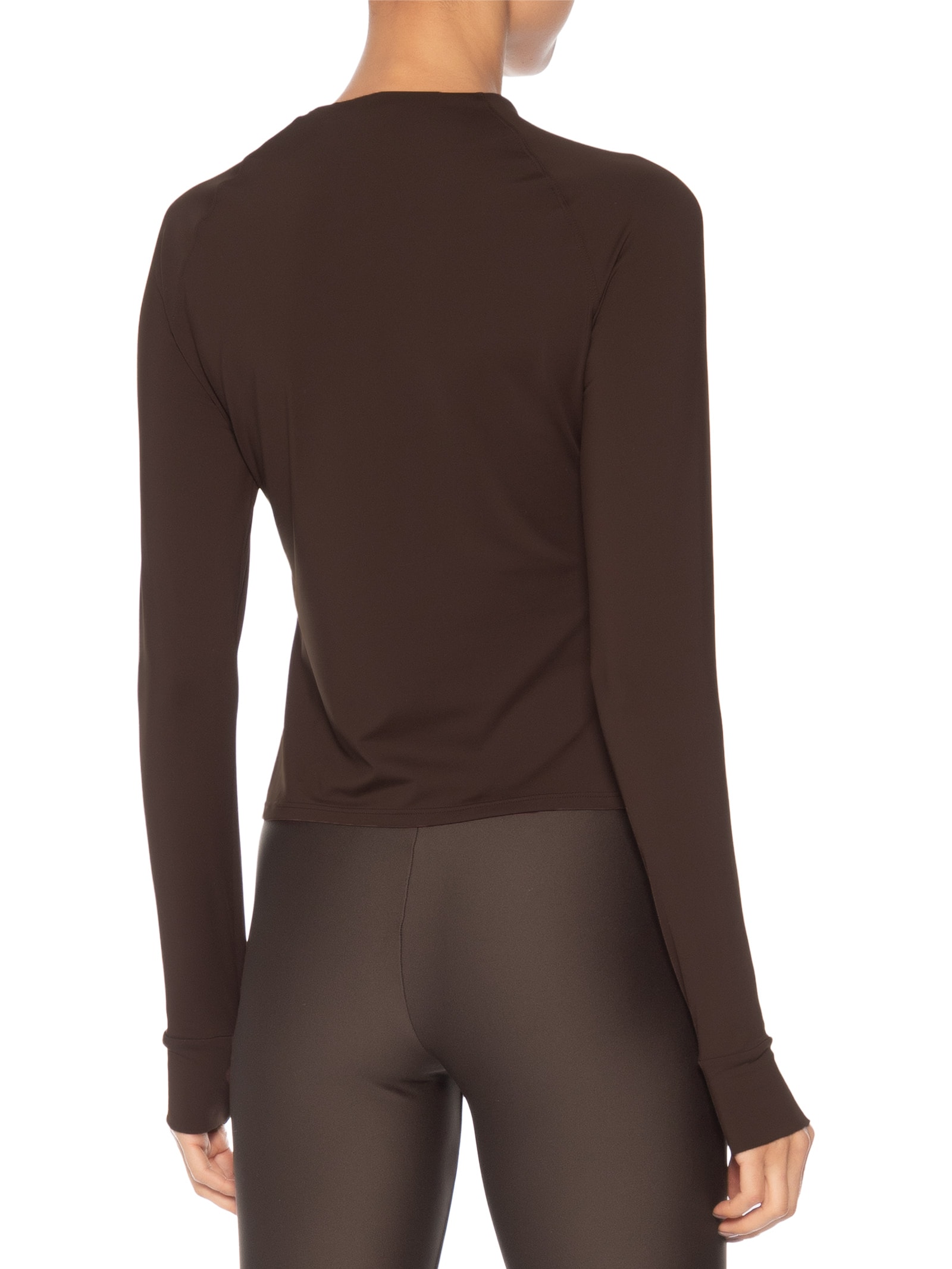 Casaco Feminino Liso Active Soul Marrom Body For Sure