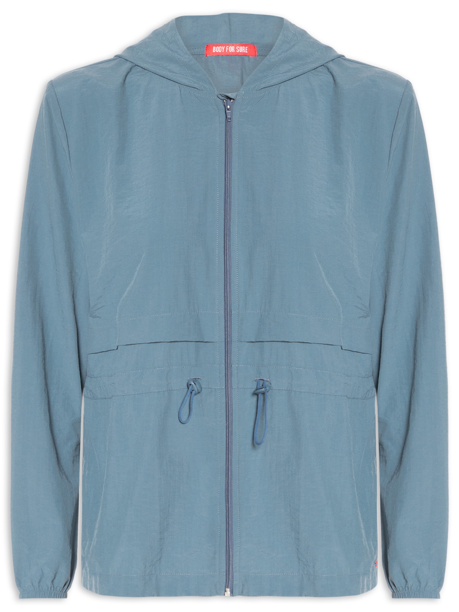 Casaco Feminino Liso Azul Body For Sure