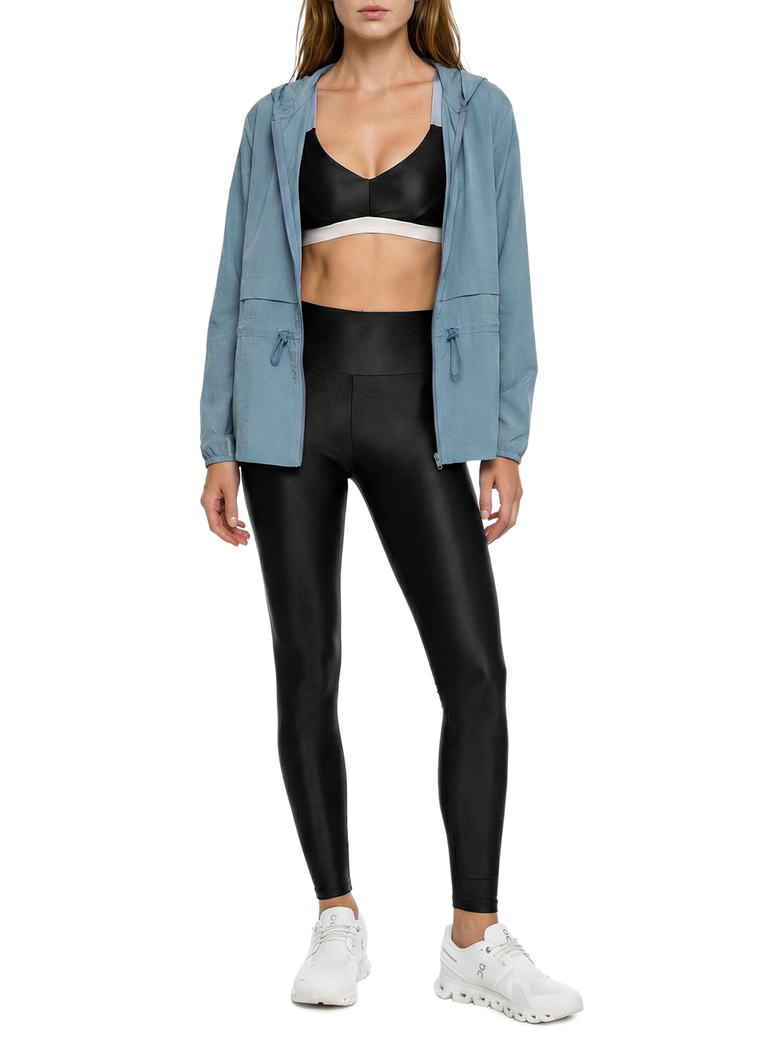 Casaco Feminino Liso Azul Body For Sure