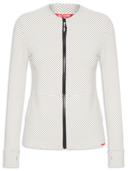 Casaco Feminino Liso – Branco