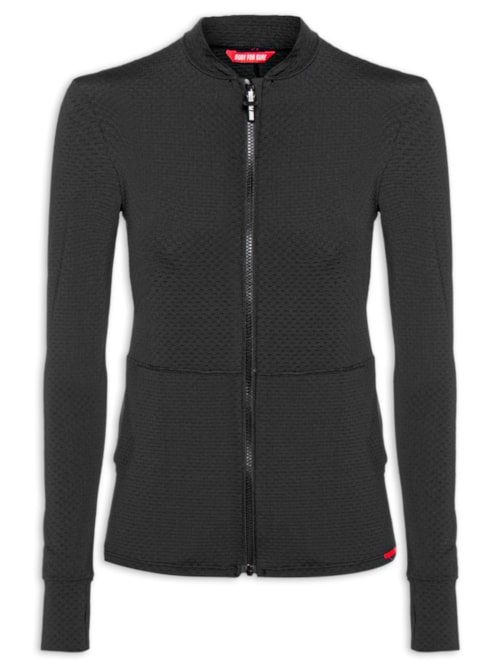 Casaco Feminino Liso – Preto