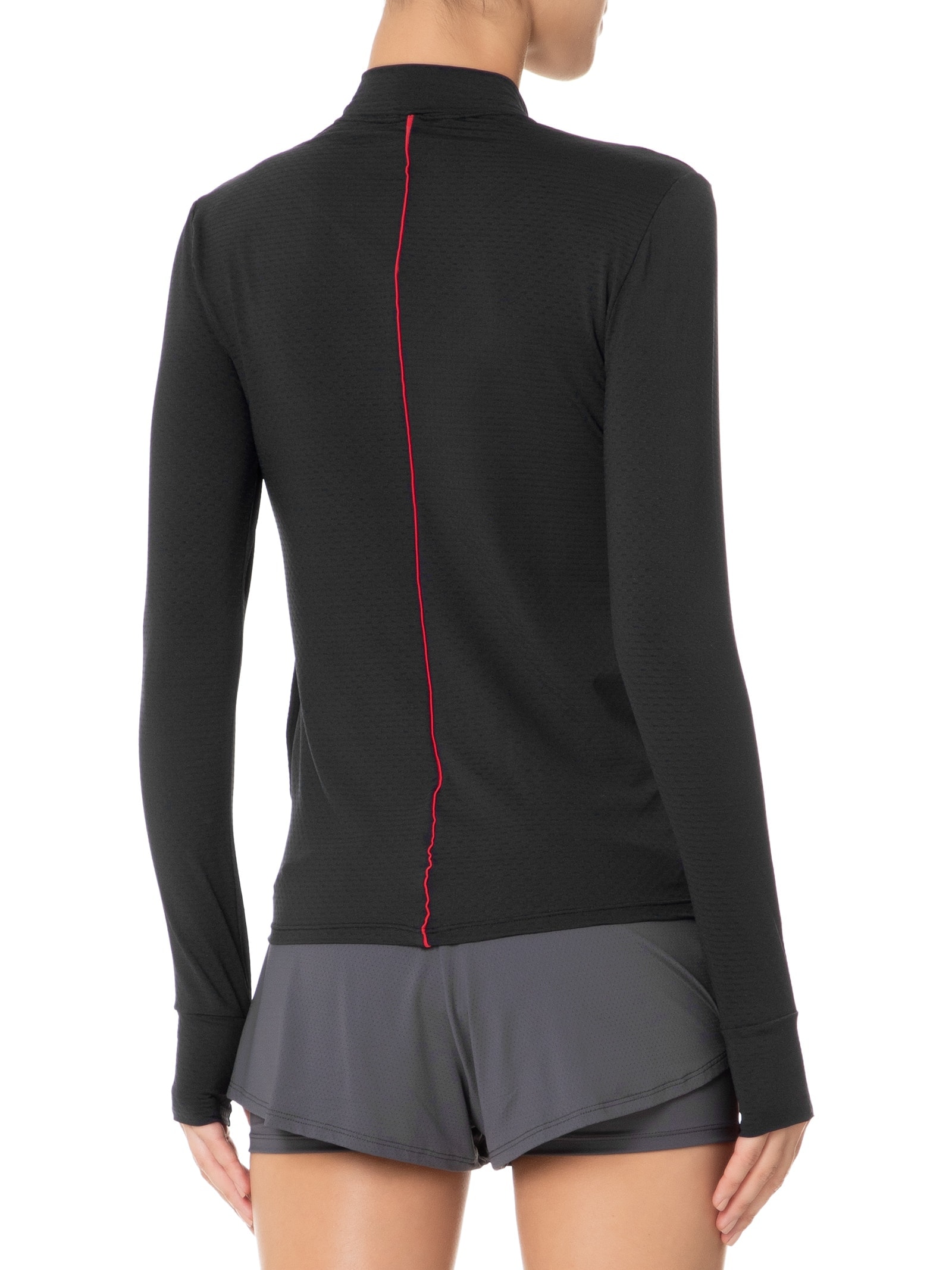 Casaco Feminino Liso Preto Body For Sure