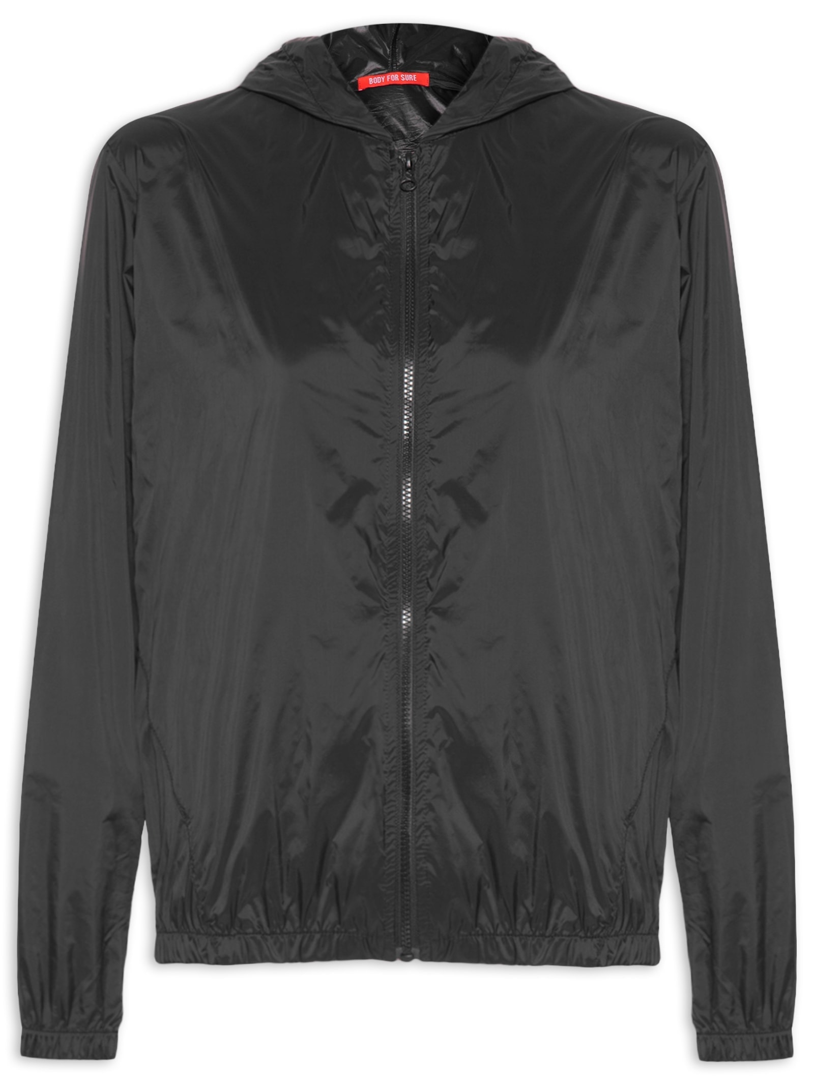 Casaco Feminino Liso Preto Body For Sure